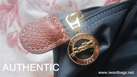 longchamp original and fake